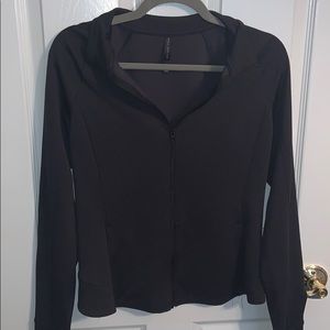 Black athletic jacket